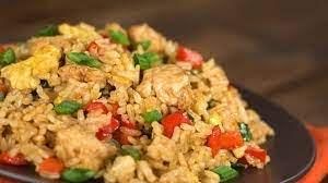 Arroz chino con pollo