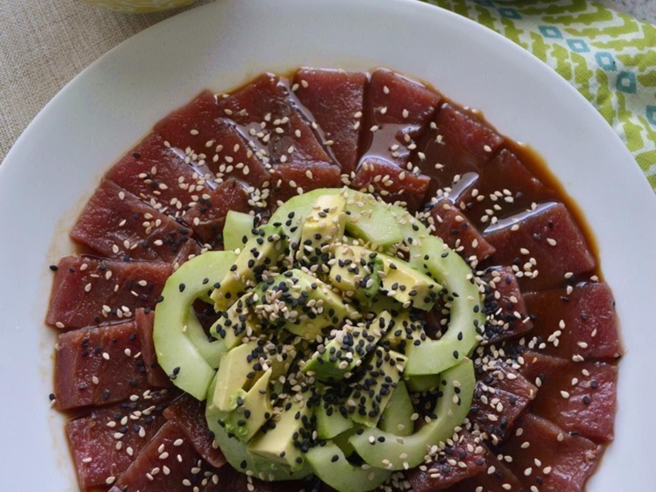 Sashimi de atún