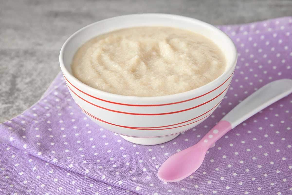 Cereal con plátano de 105 Kcal