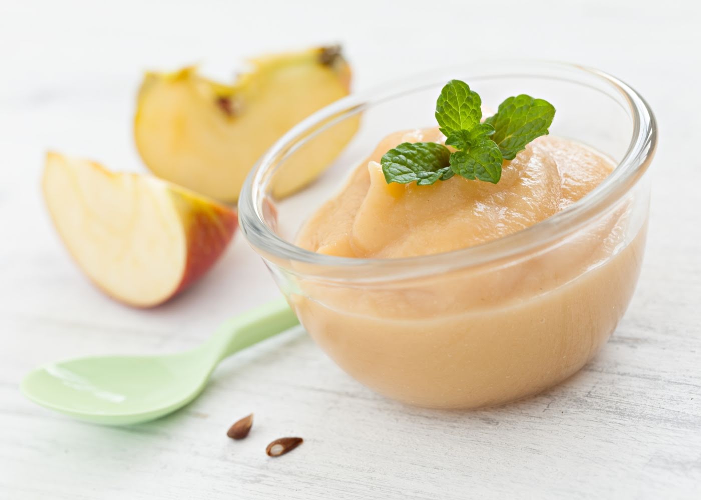 Puré de manzana y pera de 102 Kcal