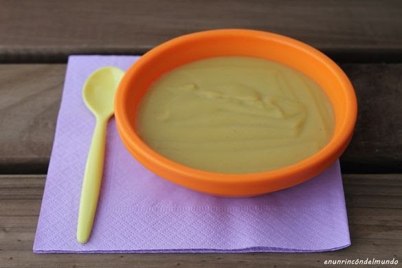 Puré de ternera con calabacita y papa de 135 Kcal