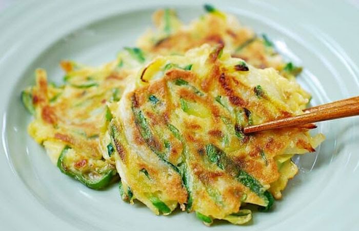 Tortitas de calabacita de 218.2 Kcal