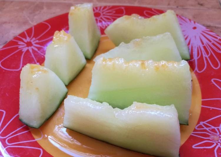 Melón en trozo de 54 Kcal