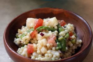 Couscous con palmito de 173.2 Kcal