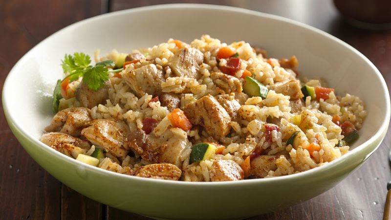 Arroz mexicano con pollo