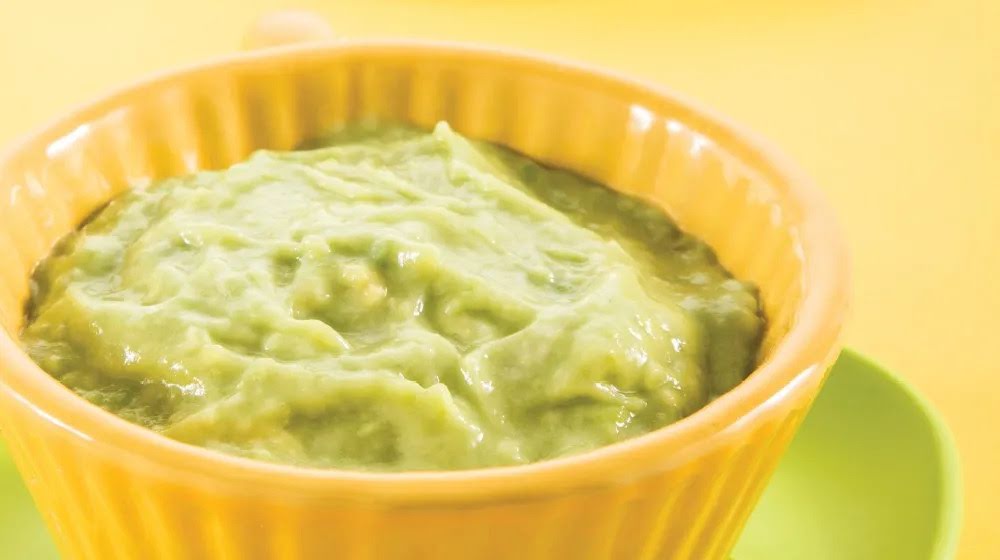 Papilla de aguacate con leche por Avena Salud