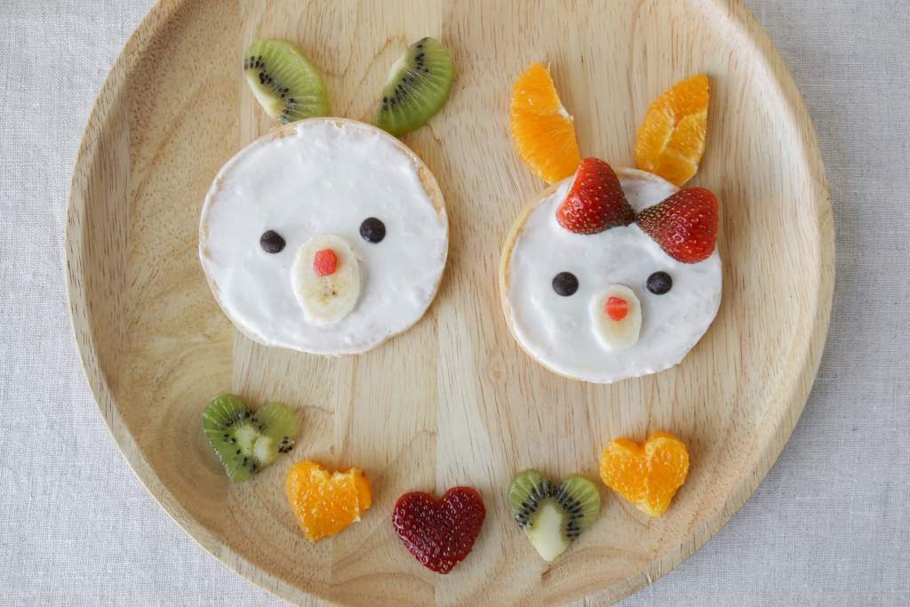 Conejitos frutales