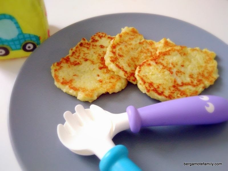 Tortitas de coliflor y avena