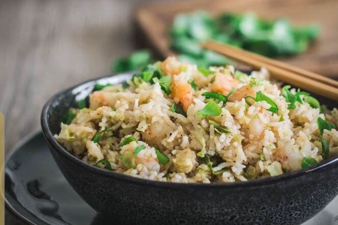 Arroz con camarón de 169.56 Kcal