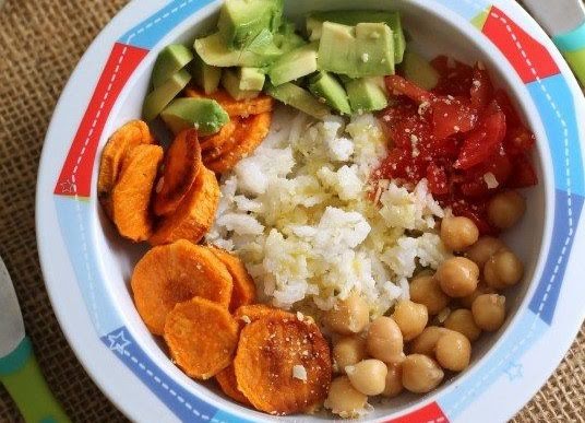 Mix de arroz  y garbanzo de 341 Kcal