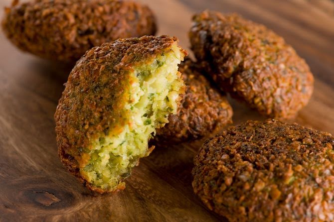 Falafel de garbanzo de 263.2 Kcal