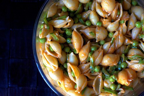 Sopa de caracol con chícharos de 217.2 Kcal