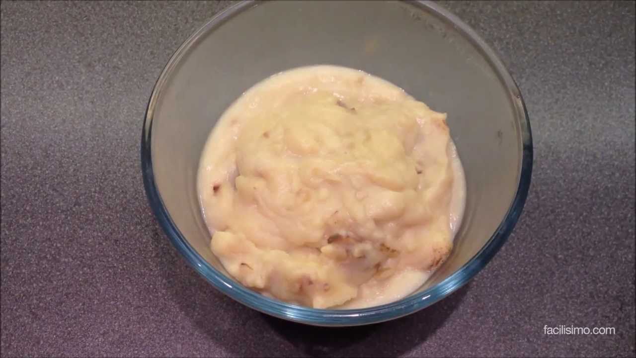 Puré de manzana con papa de 114 Kcal