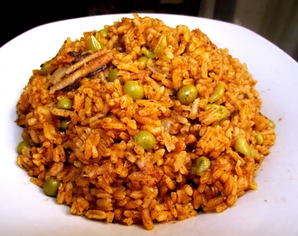 Arroz con sardinas de 246.2 Kcal