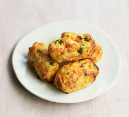 Croquetas de pescado y papa de 202.1 Kcal