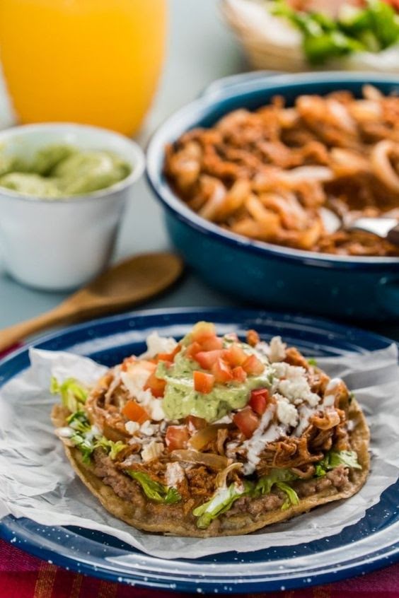 Tostadas de pierna