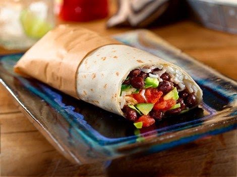 Burrito de frijoles de 364.2 Kcal