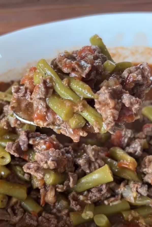 Guisado de ejotes con carne por Avena Salud - Receta fácil en la app para  nutriólogos Avena