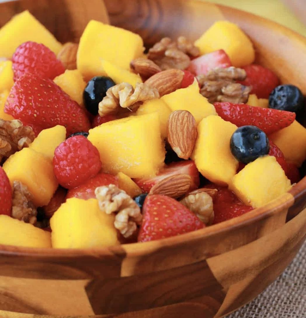 Summer fruit bowl