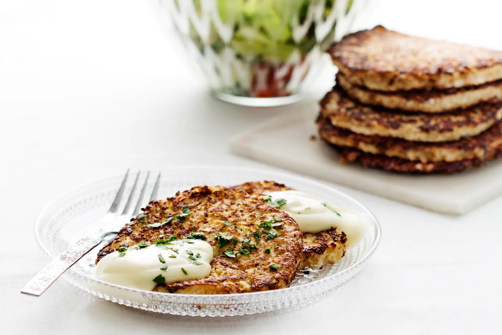 Hash brown de coliflor por Avena Salud - Receta fácil en la app para  nutriólogos Avena