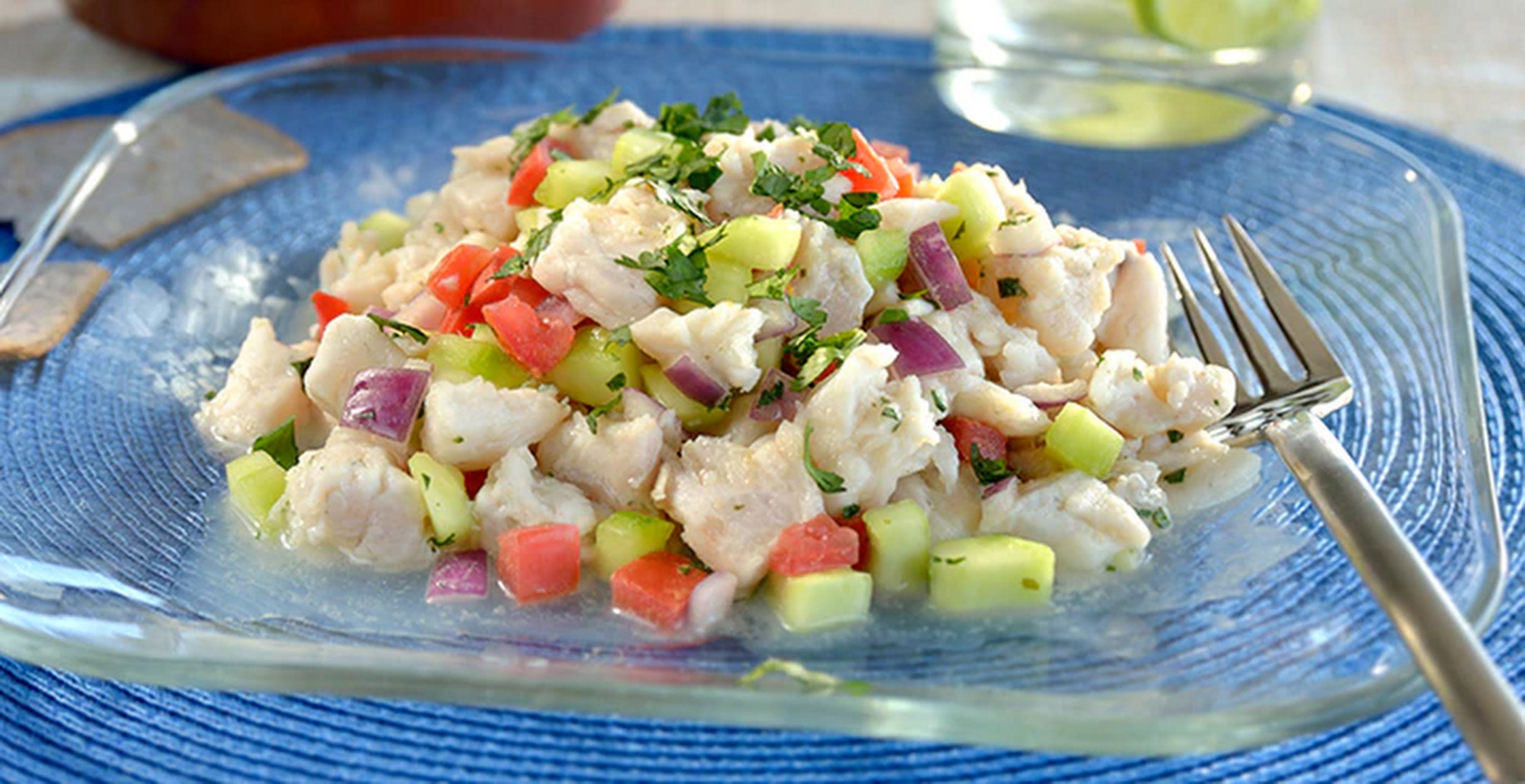 Ceviche de 190.2 Kcal