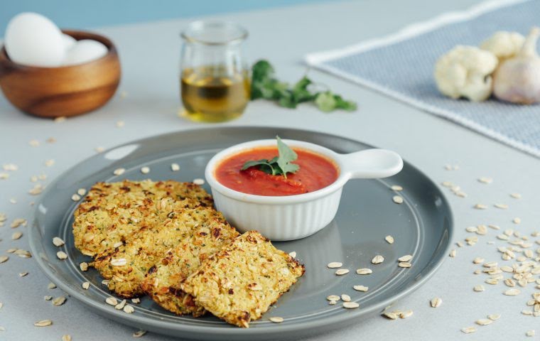 Hash Browns de avena Quaker® y coliflor