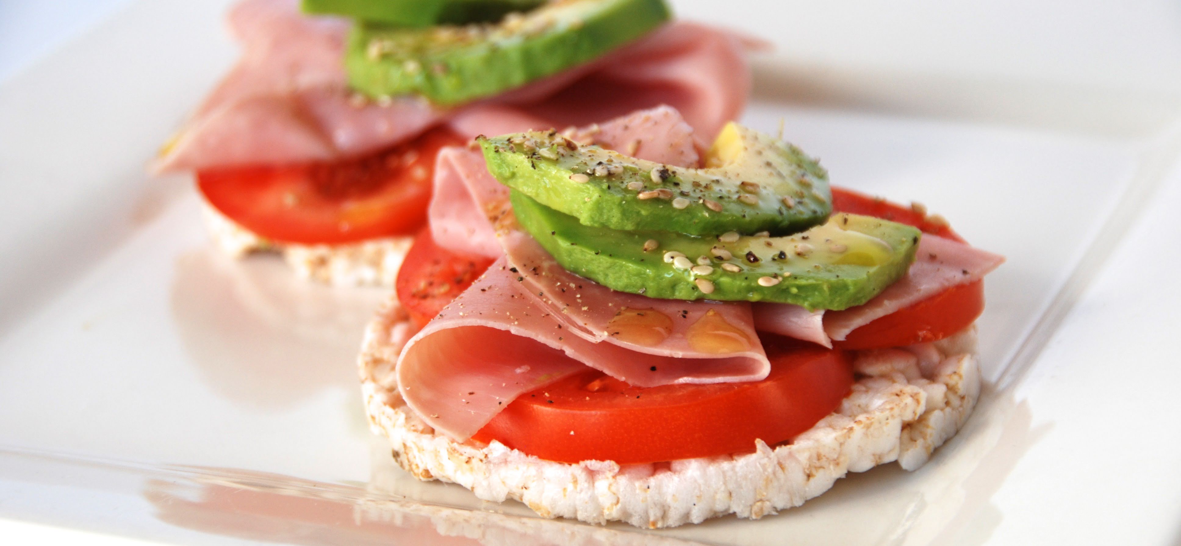 Toast de tomate y jamón