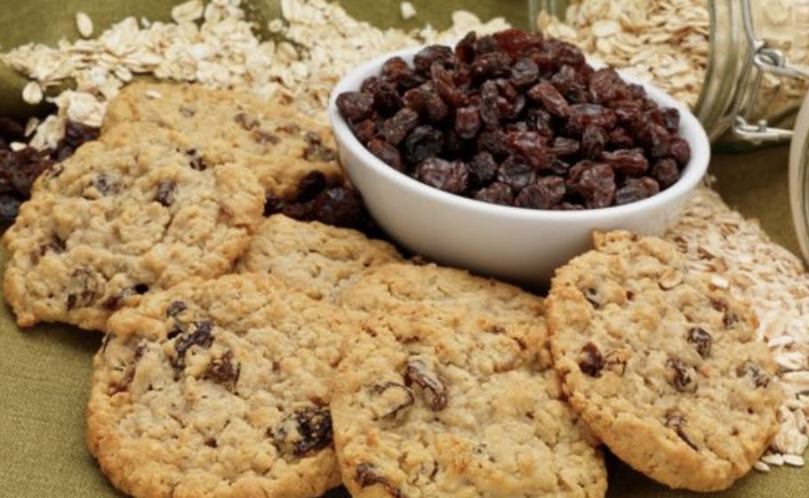 Galletas de avena y jengibre