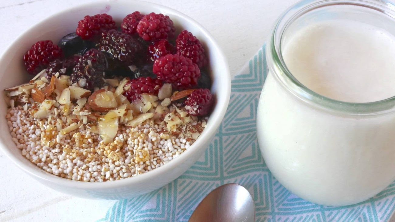 Cereal de amaranto y fruta de 282 Kcal