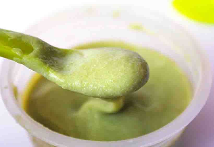 Puré de arroz y brócoli de 86 Kcal