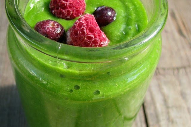 Grinch smoothie de 196 Kcal