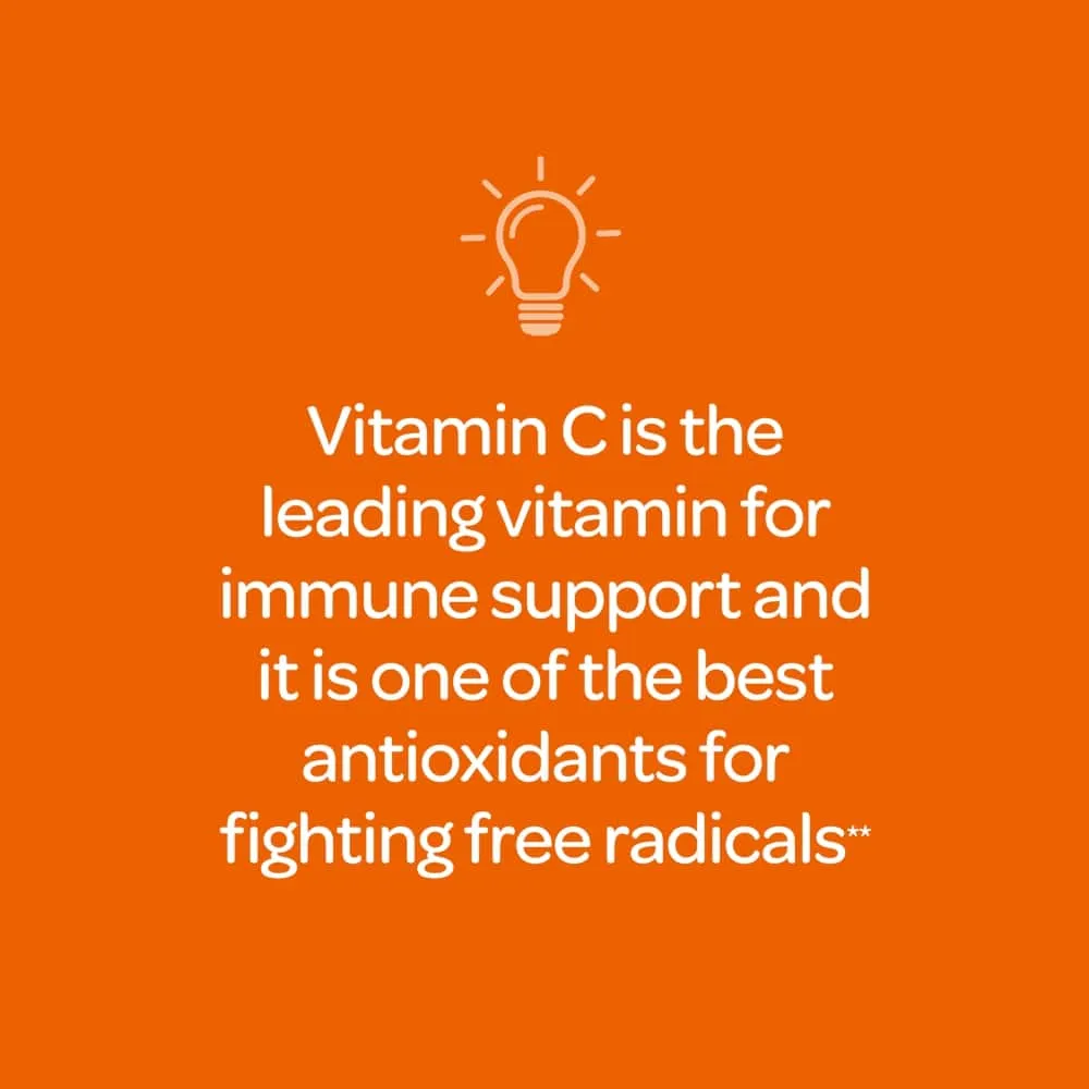 維他命C 1000MG+生物類黃酮和玫瑰果 - 3