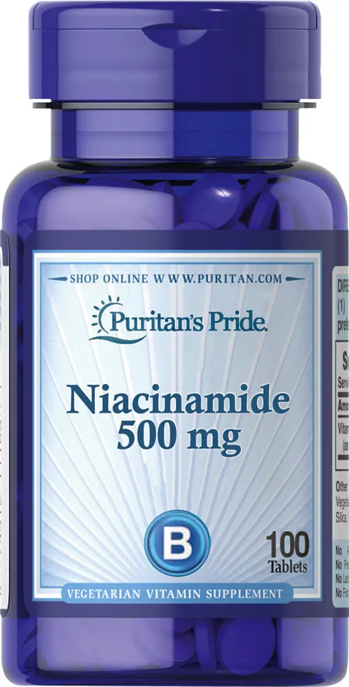 煙酰胺 500 MG  Niacinamide（100 錠） - 2