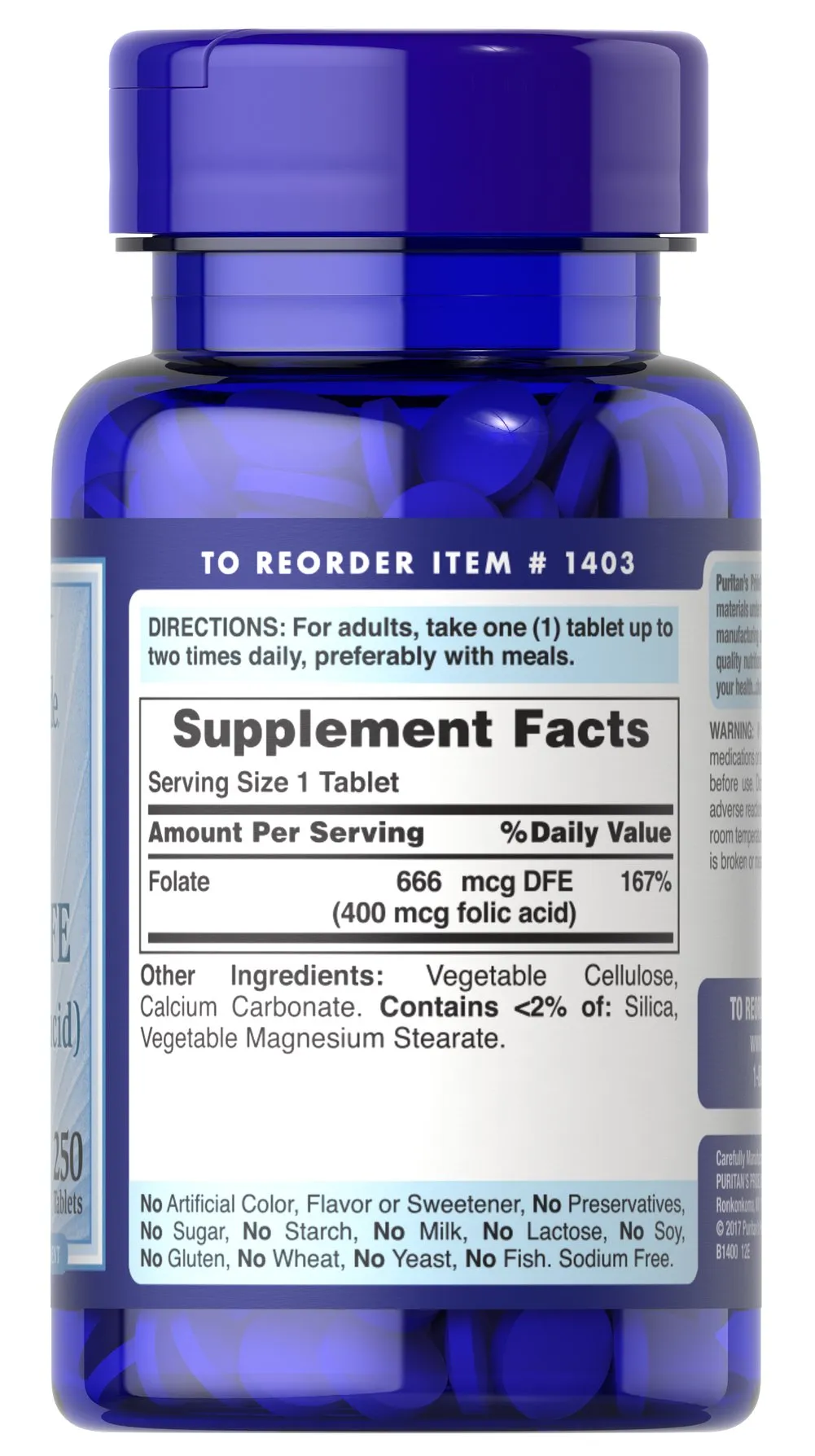 Folic Acid 666mcg DFE（葉酸400 mcg） - 4