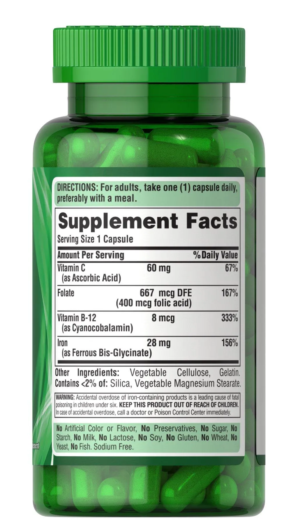  Easy Iron 28 mg (Iron Glycinate)  易鐵 28 毫克（甘氨酸鐵） - 4