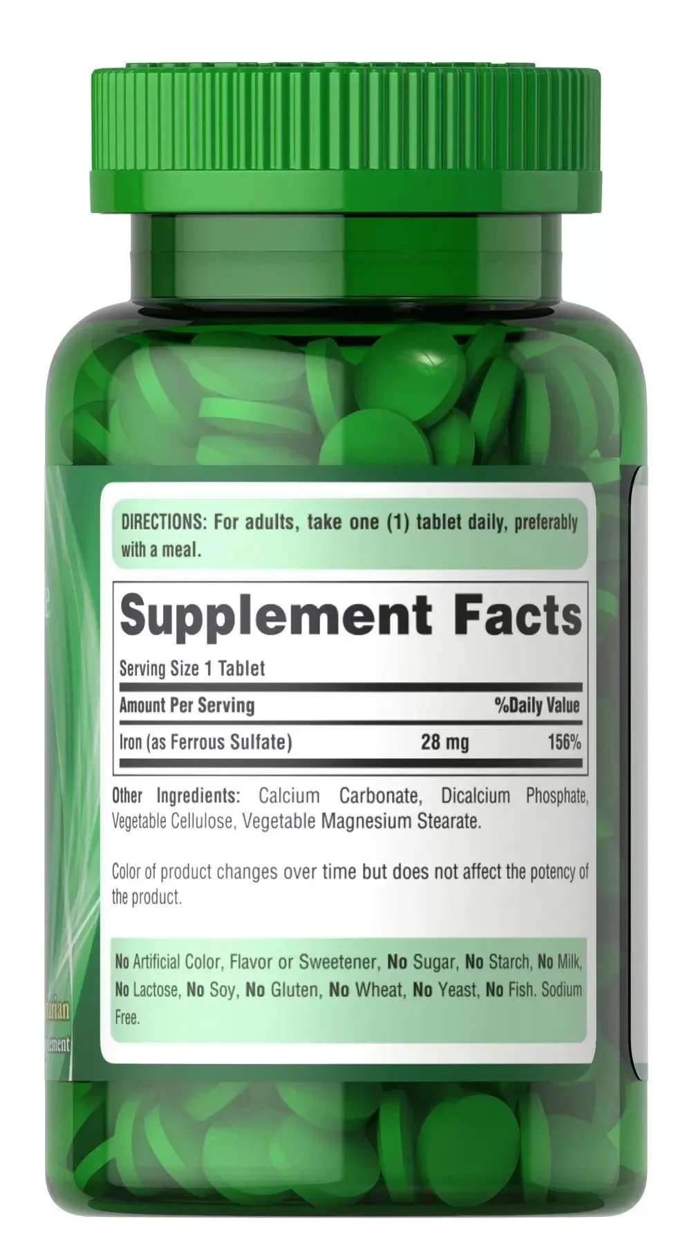 硫酸亞鐵 28mg｜天然Ferrous Gluconate 支持健康血液 - 4