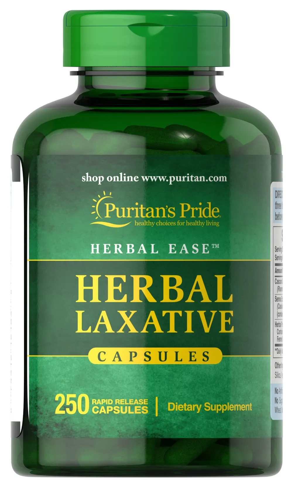 Herbal Laxative 草本瀉劑250粒 - 2