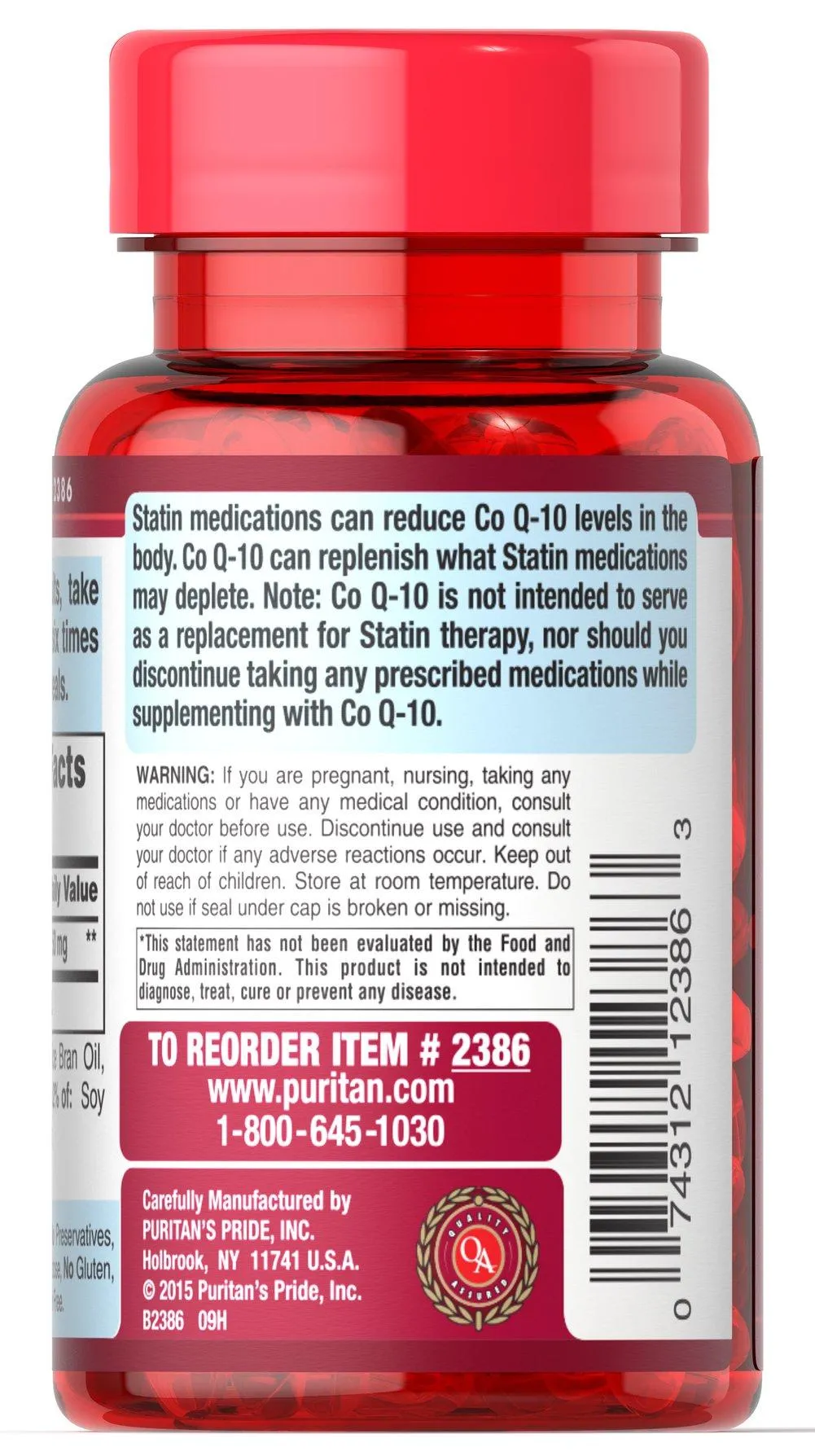 Co Q-10 50 mg （100 膠囊） - 3
