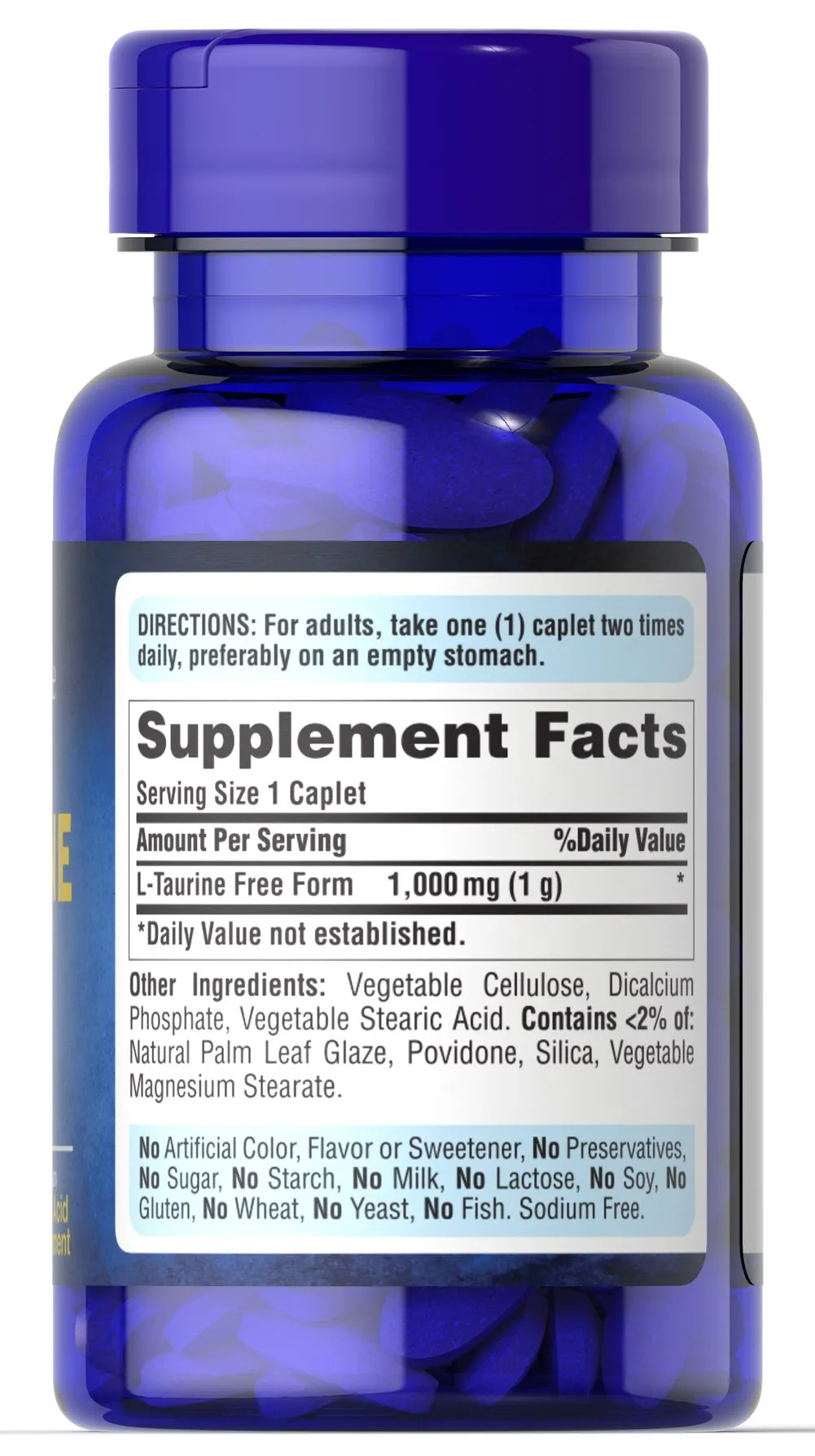 L-牛磺酸強效配方｜1000mg高劑量，能量補給 游離型式 - 4