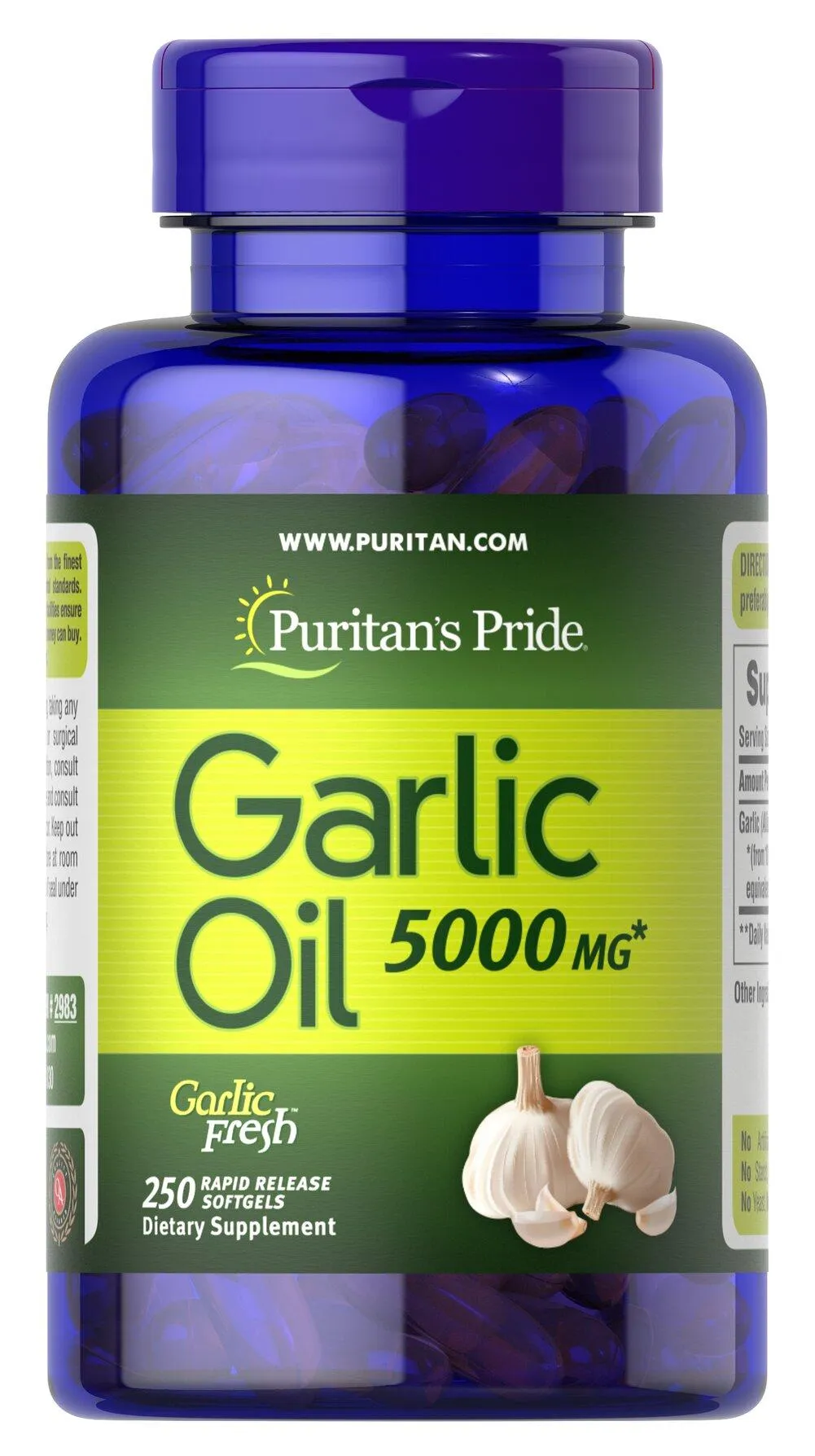 Garlic Oil 5000 mg 大蒜油 5000 毫克 - 2