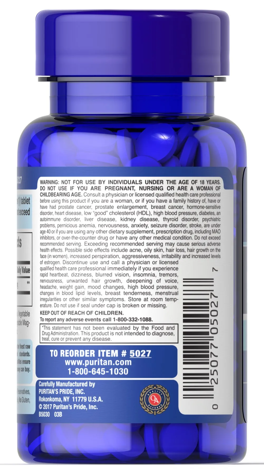 DHEA 50 – 天然荷爾蒙平衡，提升活力與抗老化（100錠） - 3