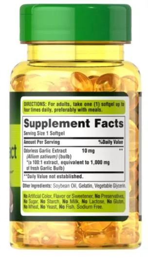 Garlic 1000 三效守護錠｜護心、調脂、強免疫，無異味更安心 - 4