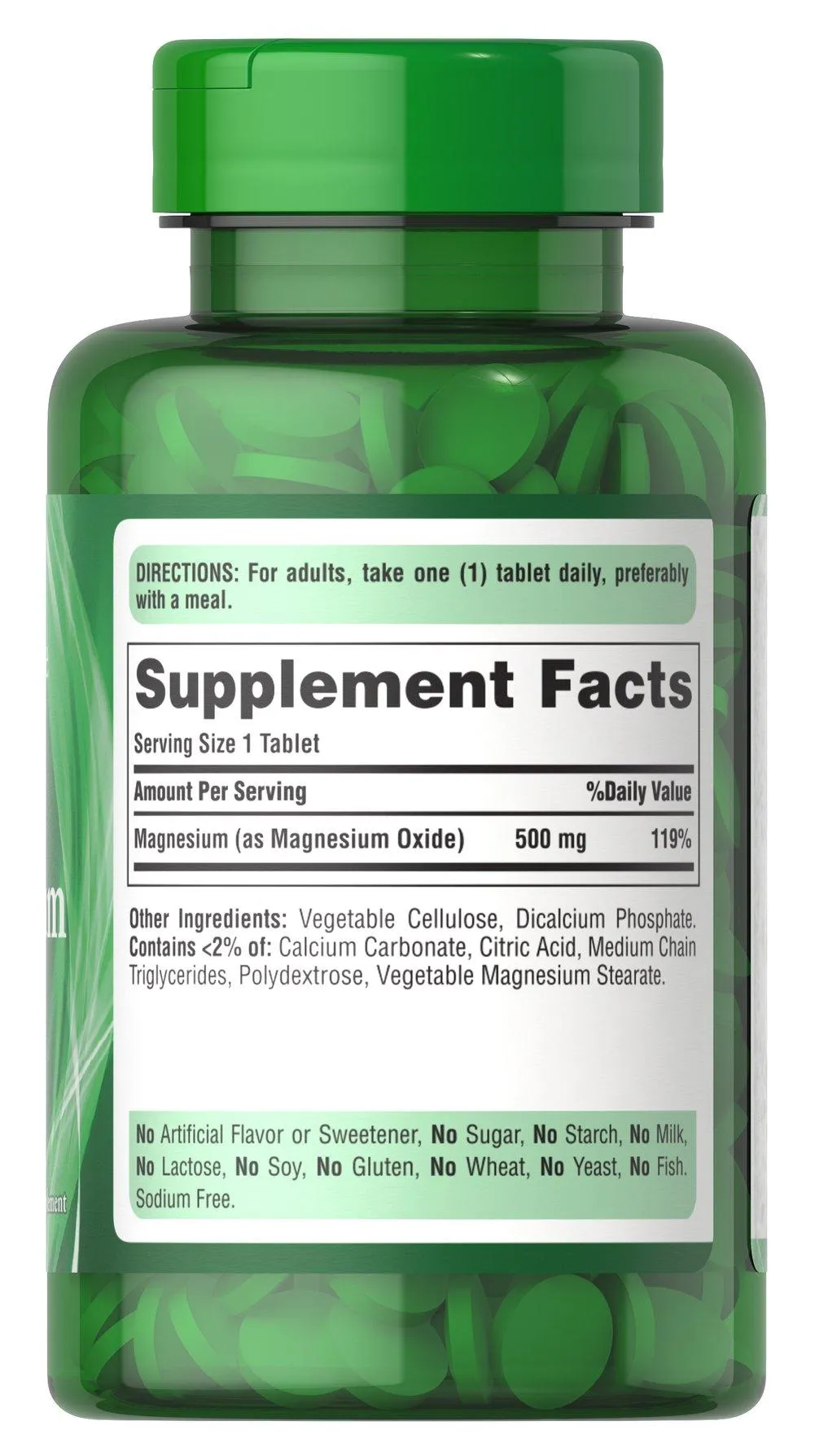 鎂 500 MG （100 錠） - 3