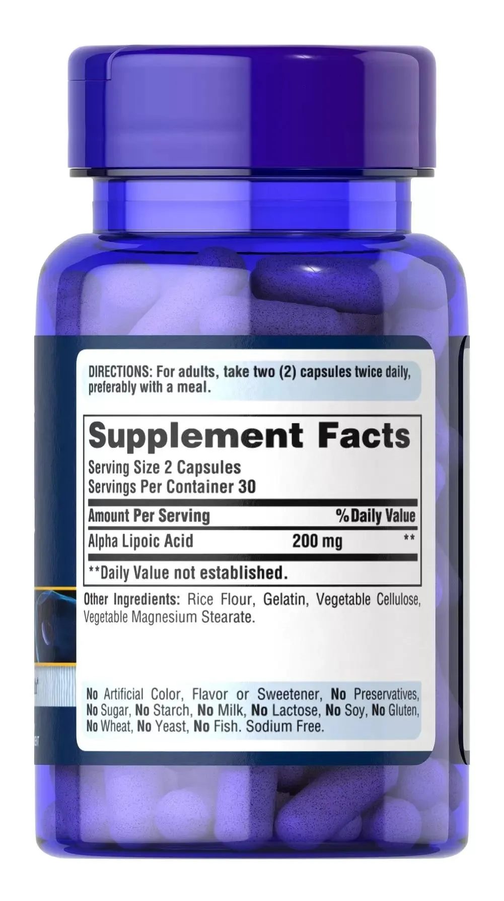 α-硫辛酸（Alpha Lipoic Acid）100 毫克 - 4
