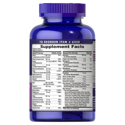  Ultra Woman™ 每日一錠維他命+鋅 - 5