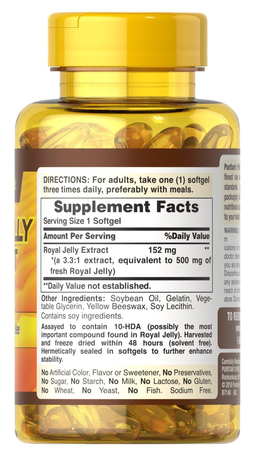 蜂王乳精華 500 毫克  - 3