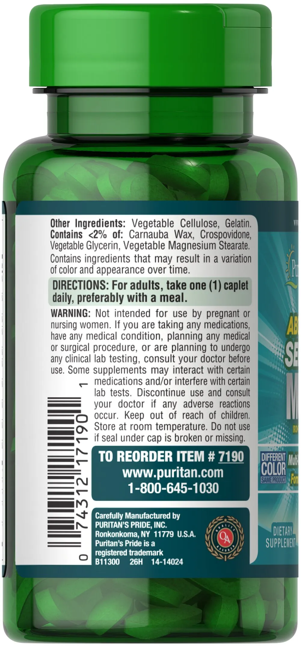  ABC Plus® ABC Plus® 高齡者綜合維生素礦物質配方含鋅 - 3