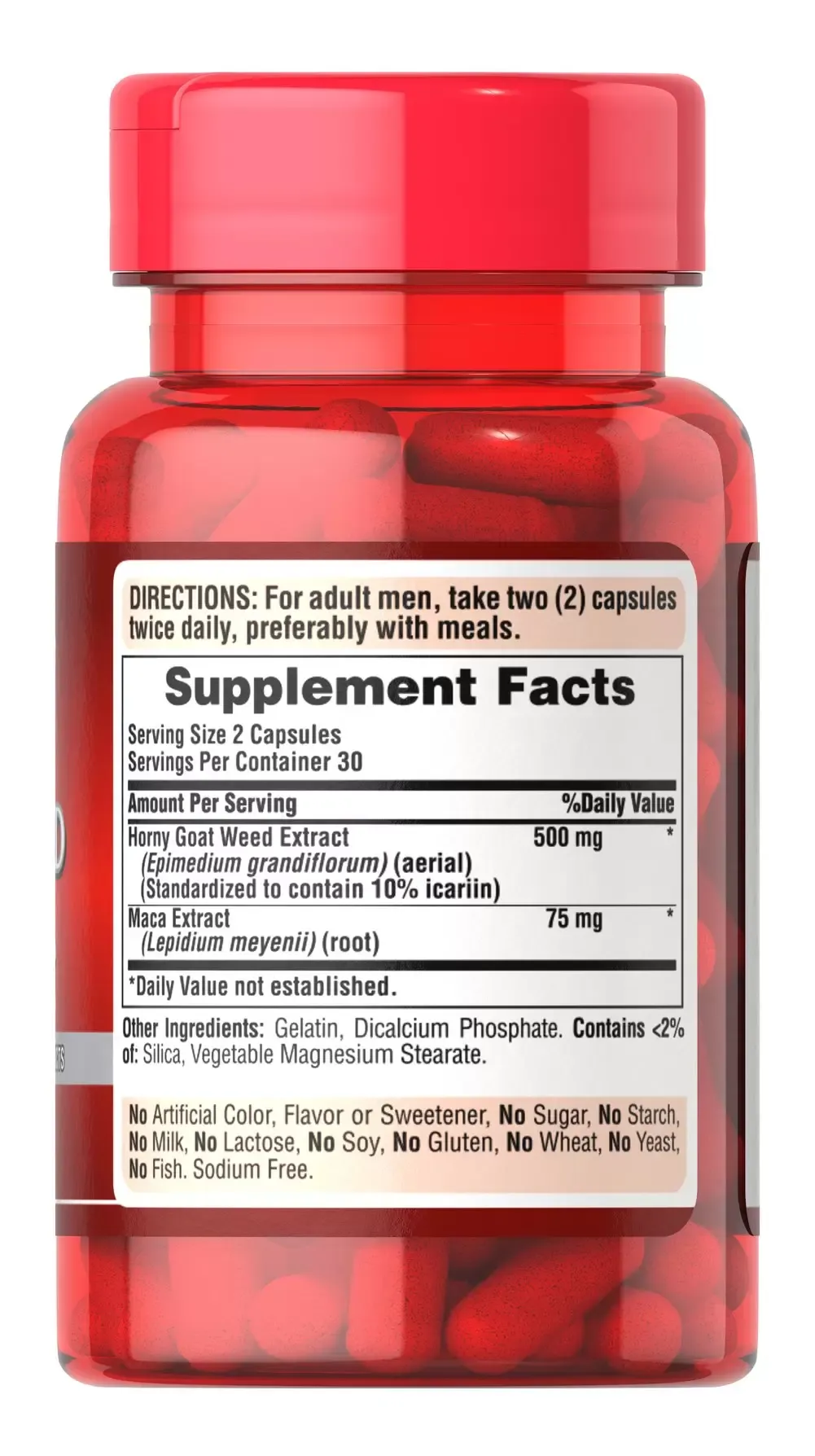 淫羊藿與馬卡複方 500 mg / 75 mg - 3