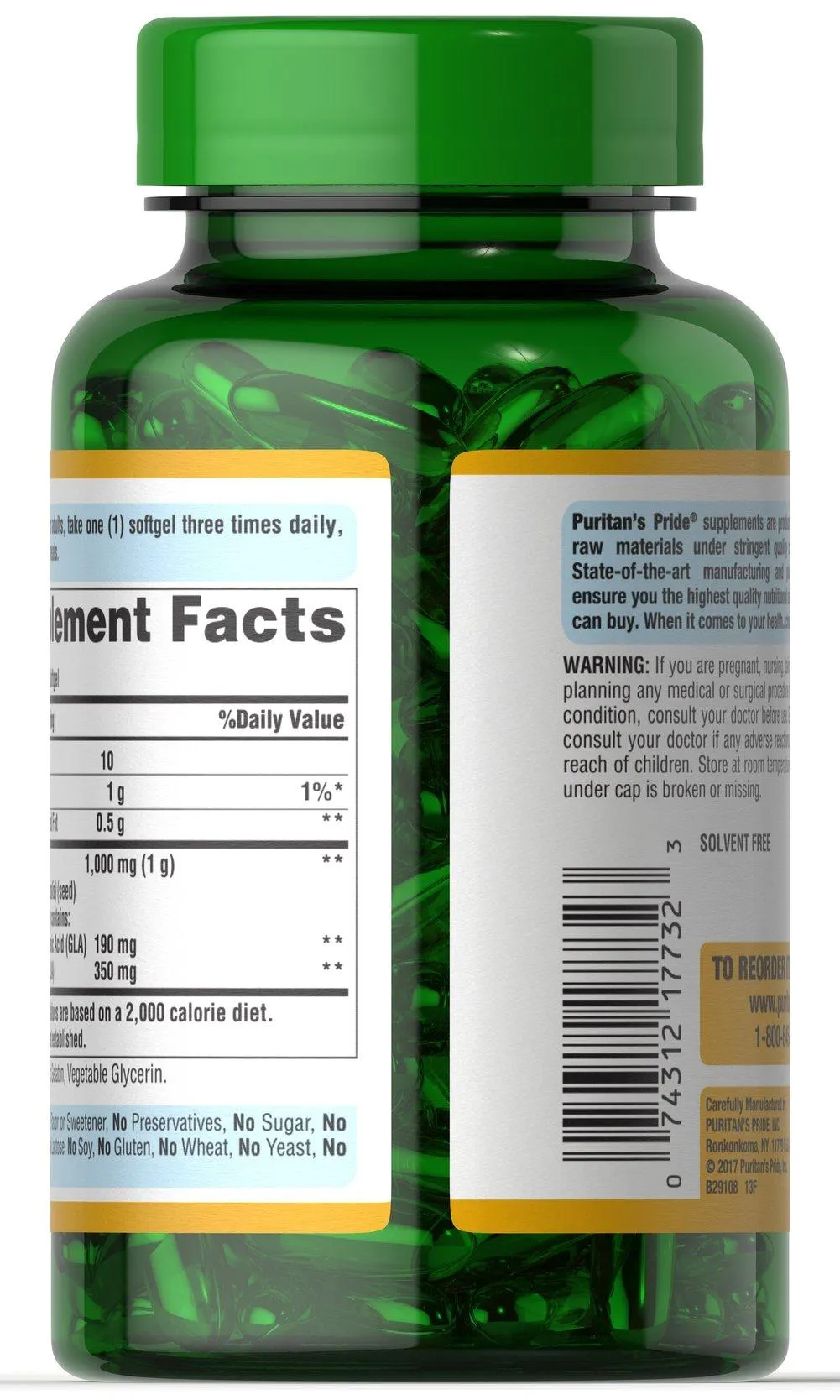 Borage Oil 1000 – 天然高濃度GLA × 肌膚柔嫩 × 調理週期 - 3