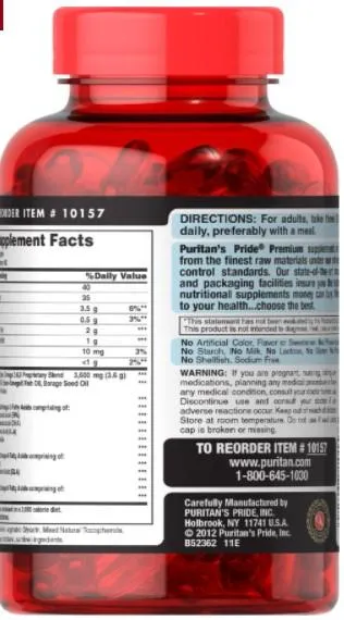 MAX三倍歐米茄3-6-9 魚油+亞麻仁油+琉璃苣油 - 3